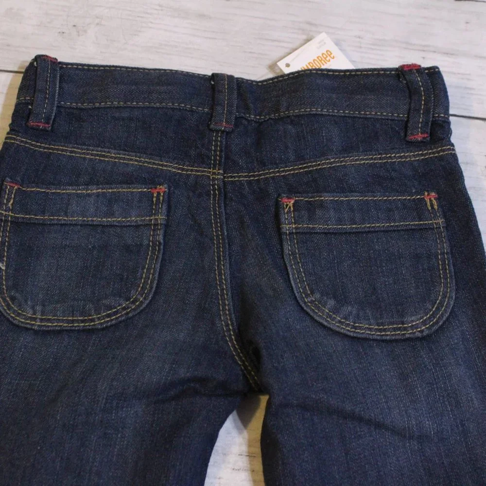 Gymboree Girl Jeans Top Size 4T 4 Slim Lot